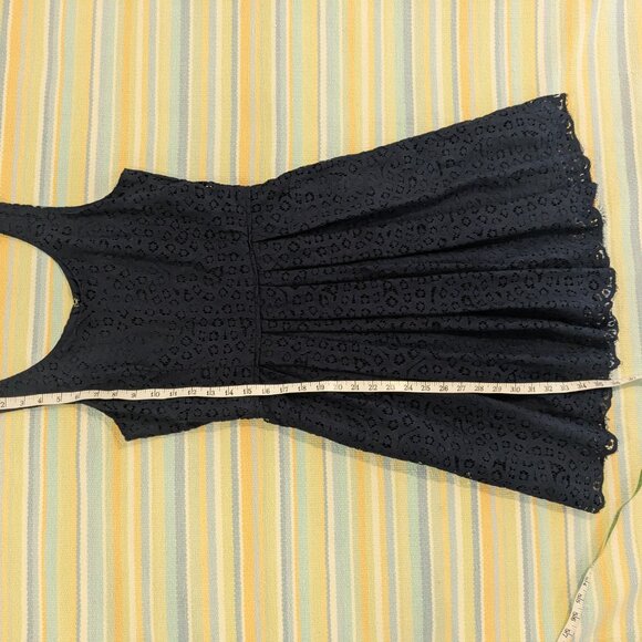 ⭐ J. Crew Navy Lace Dress Size 2 - Picture 6 of 14